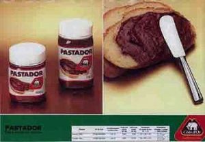 Années 80, 80's, eighties, Pate à tartiner Pastador, Le Pastador, Tartinor, chocolat, Côte d'or, Marino, souvenirs, nostalgie